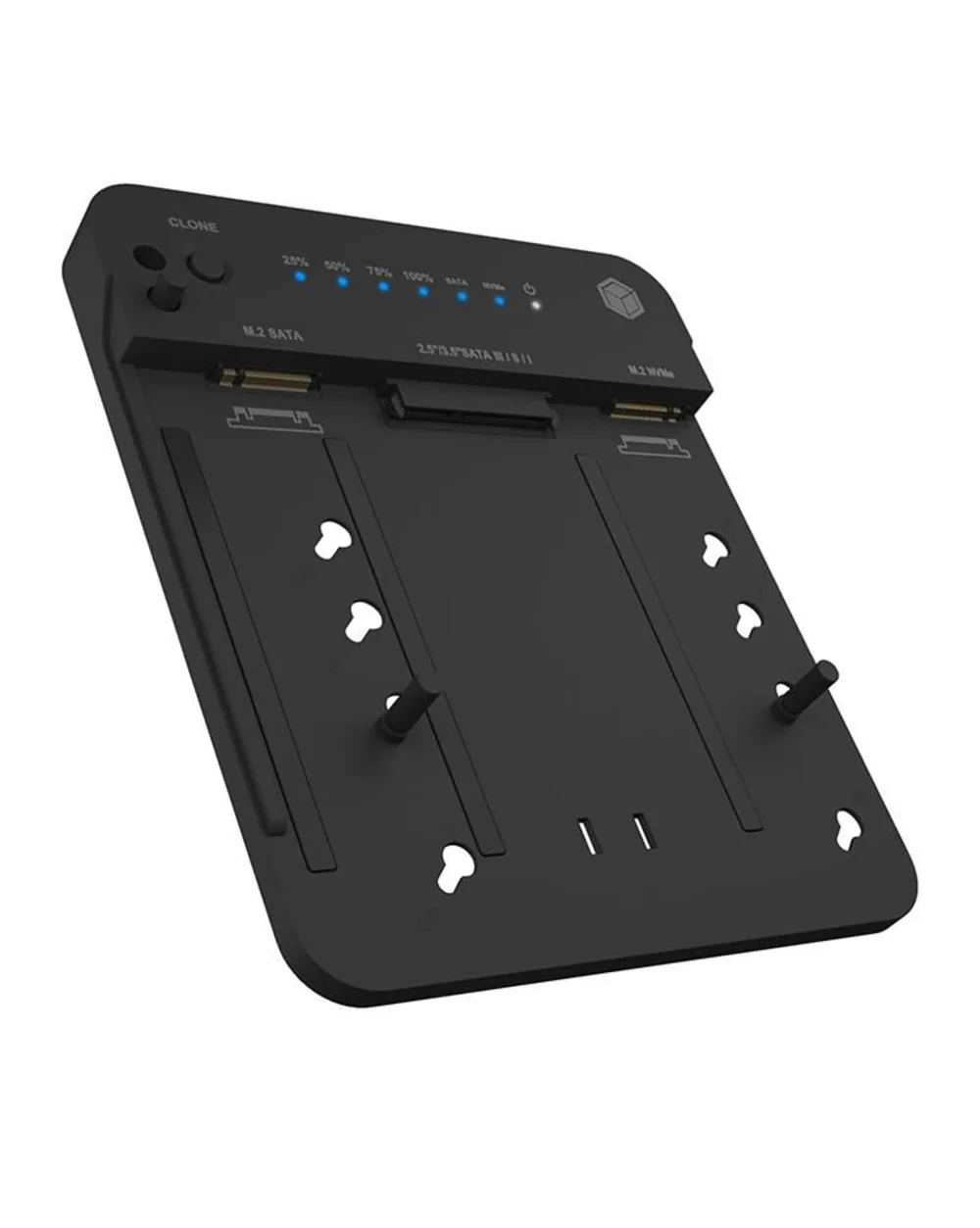 Docking- & Klonstation Icybox 2,5"& 3,5"M.2 Sata Nvme Usb3.2 Retail