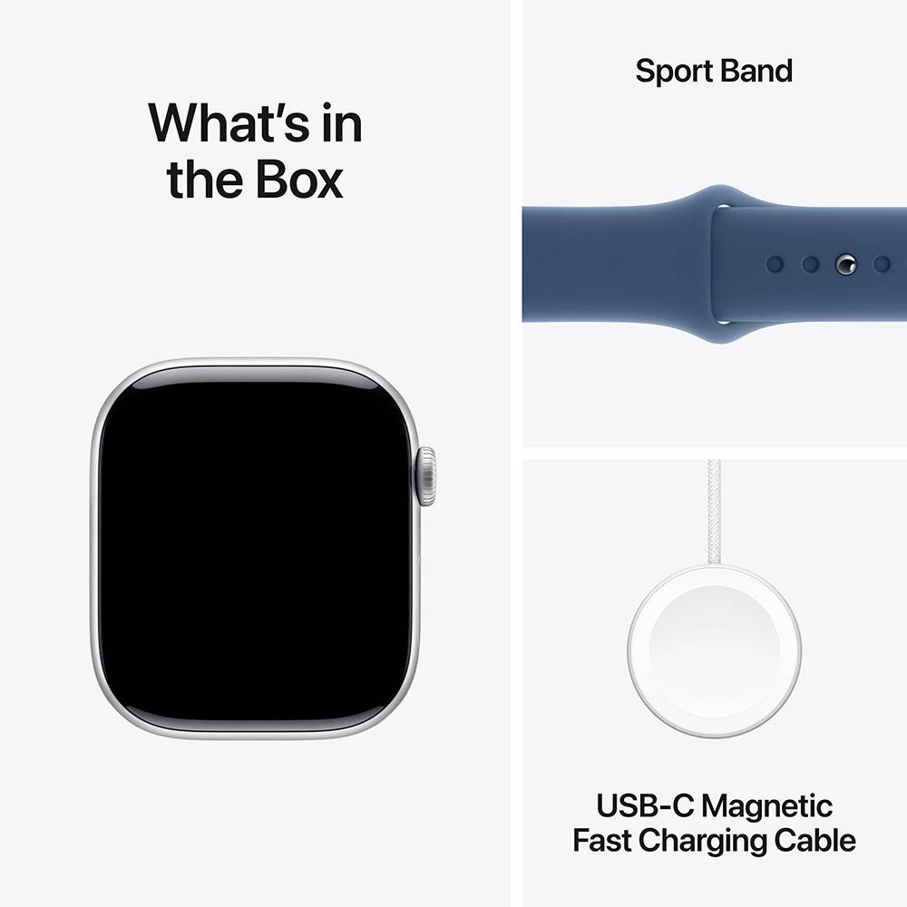 Smartwatch Apple Series10 Gps 46mm Alumínio Pratea