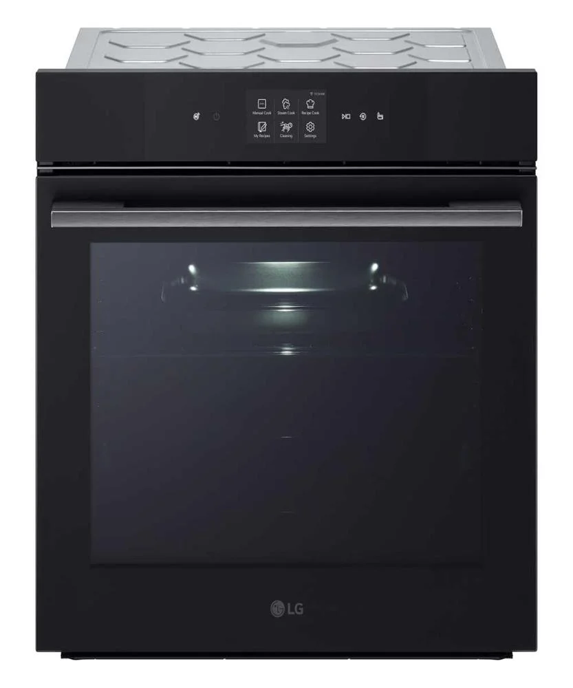 Horno Lg Wsed7667m 76l Gt Sonda Vapor Negro