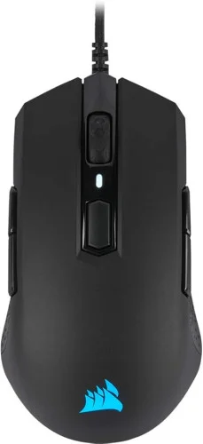 Raton Corsair M55 Ligero, Con Cable, Negro Ch-930.