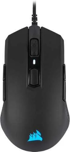 Raton Corsair M55 Ligero, Con Cable, Negro Ch-930.