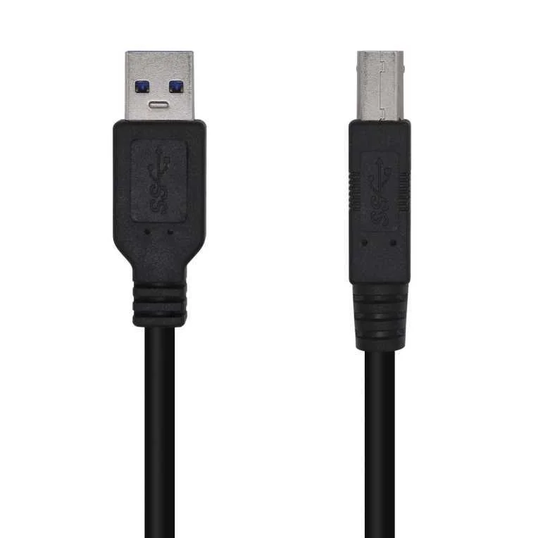 Cabo Aisens Usb 30 Impresora Tipo A/M-B/M Preto