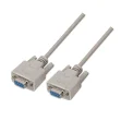 Cable Aisens Serie Null Modem Db9/H-Db9/H Beige 1.