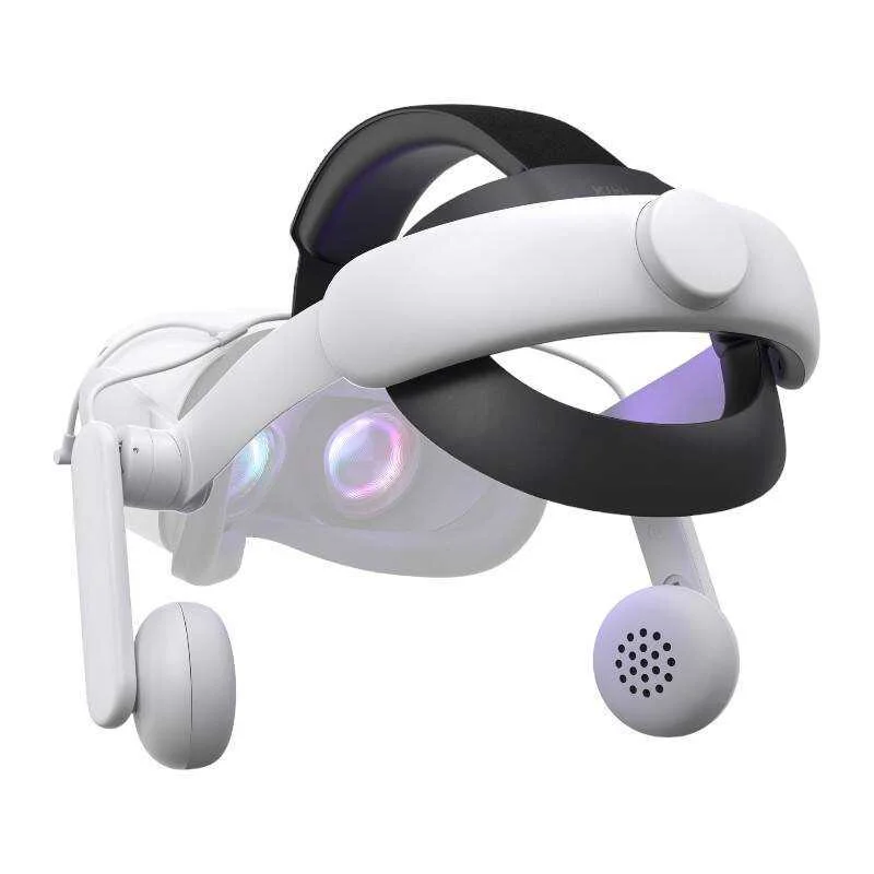 Comfort Audio Head Strap Kiwi Design Qa01 For Meta Quest 2 White