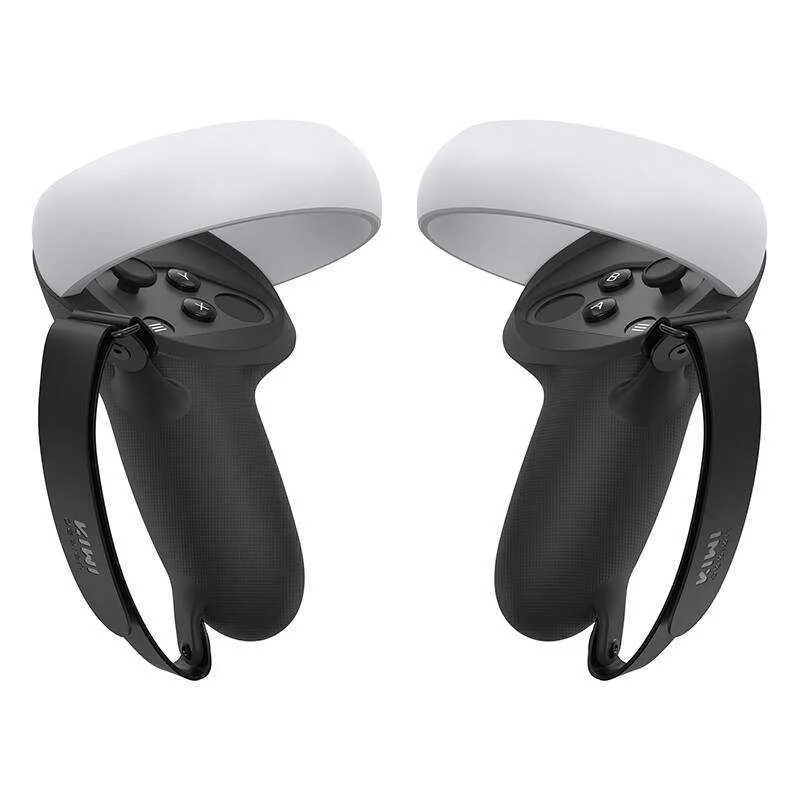 Controller Grip Cover Kiwi Design Q1 Pro-2 For Meta Quest 2 Black