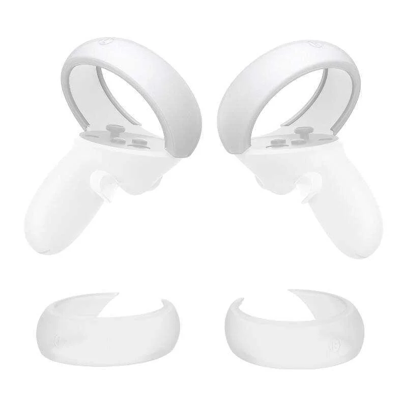 Controller Protective Cover Kiwi Design Q26-2.1 For Meta Quest 2 White