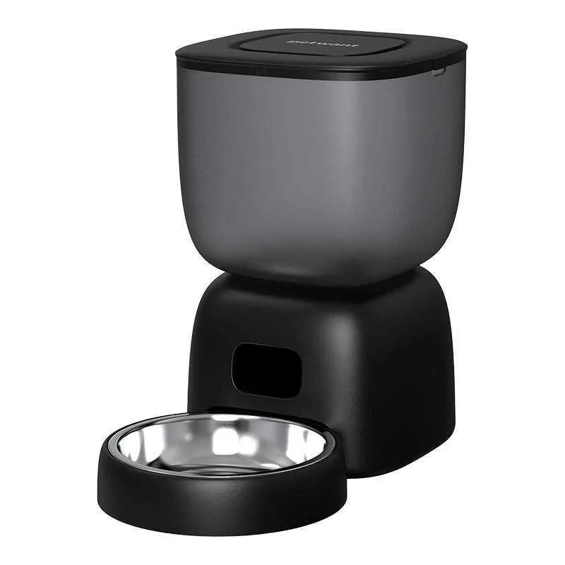 Alimentador Automático para Animais de Estimação F14 Petwant 3l Preto