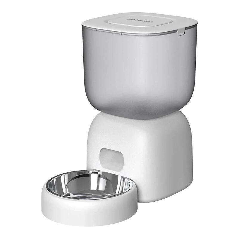 Alimentador Automático para Animais de Estimação Petwant F14 Wifi Branco