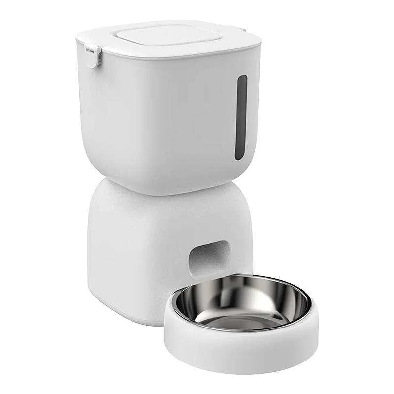 Automatic Pet Feeder Petwant F14-L(Bas) Wifi White