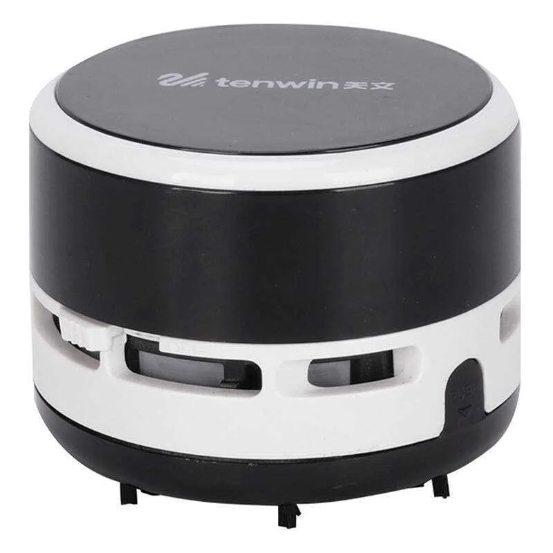 Mini Vacuum Desktop Cleaner Cordless Tenwin 8050-1 Battery (Black)