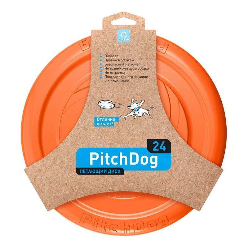 Flying Disc Pitchdog Waudog 24 Cm, Orange