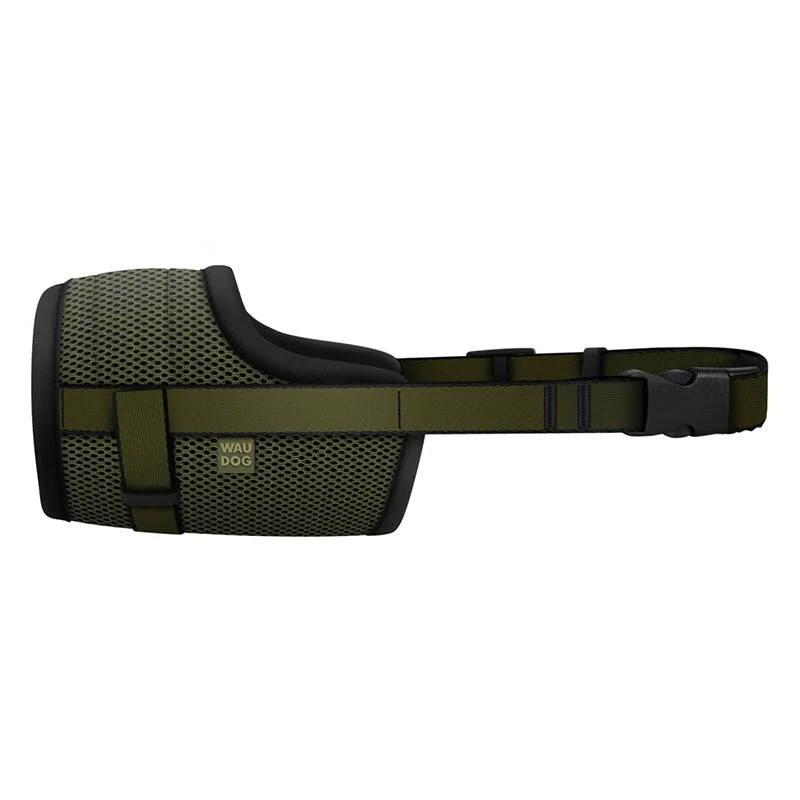Mesh Dog Muzzle Waudog Pro Size L Khaki