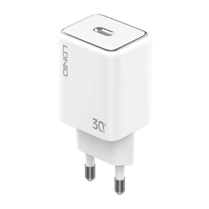 Carregador de Rede Ldnio A1508c 30w Usb-C + Cabo Usb-C