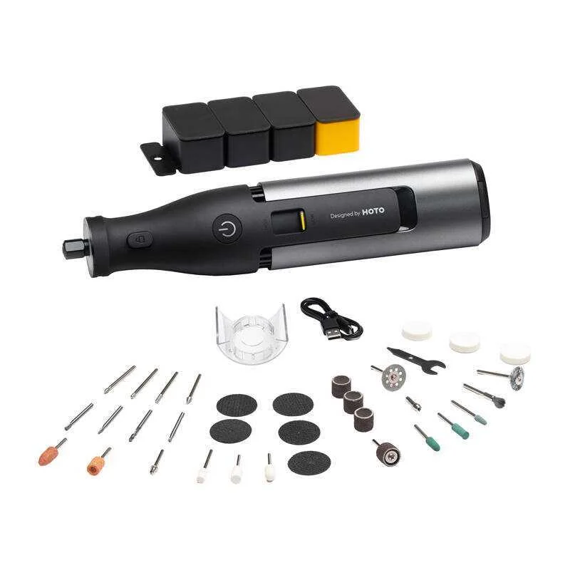 Precision Multifunction Grinder 12v Set 36 El. Hoto Qwldm002 35000rpm