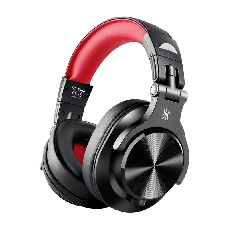 Auscultadores com Fios Oneodio A71 (Preto e Vermelho)