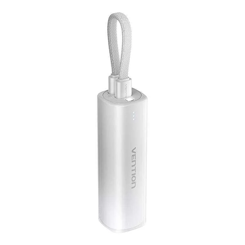 Powerbank 5000mah Vention Fhwm0 20w + Cabo Usb-C