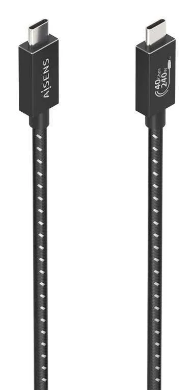 Cabo Usb4 Aisens Gen3x2 40gbps 8k60hz 5a 48v 240