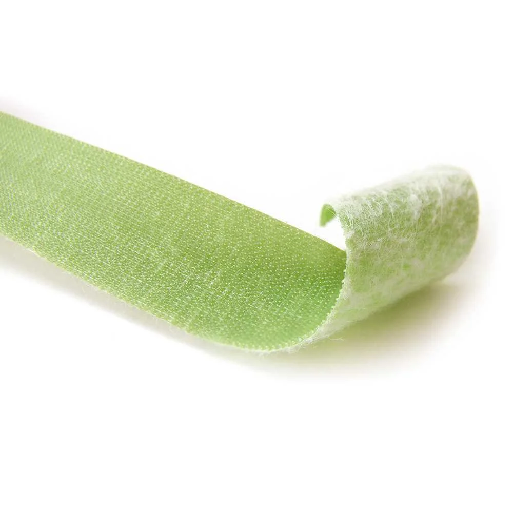 Fita de Fixa&ccedil;&atilde;o de Plantas de Velcro, Verde, 12 M.