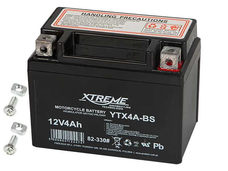 Bateria de Motocicleta 12v 4ah Xtreme