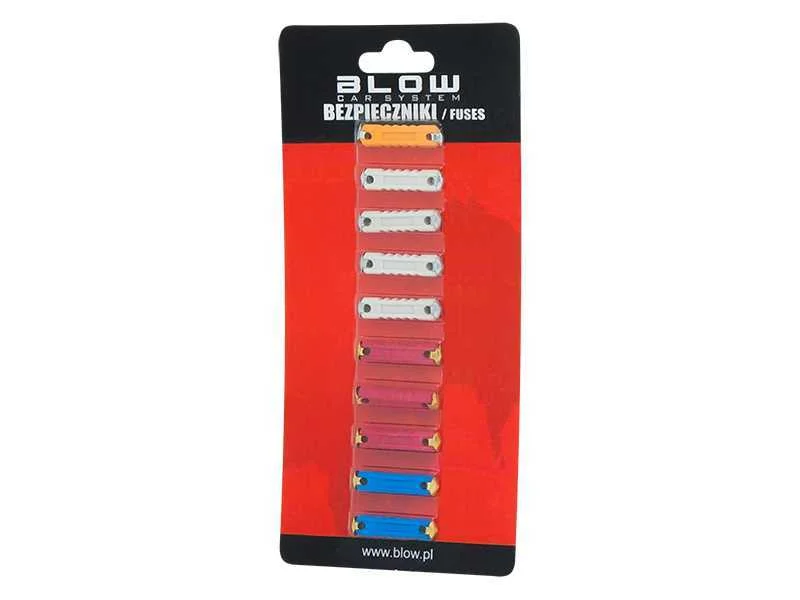 Fusível para Automóvel Cilíndrico 10pcs