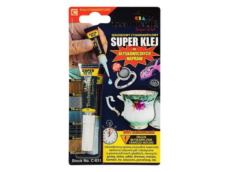 Seconds Super Glue 2g Technicqll