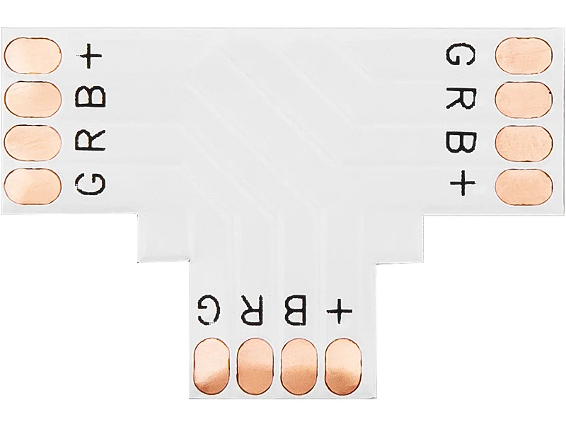 Conector para Tarefas LED Tipo "T" 10mm Rgb