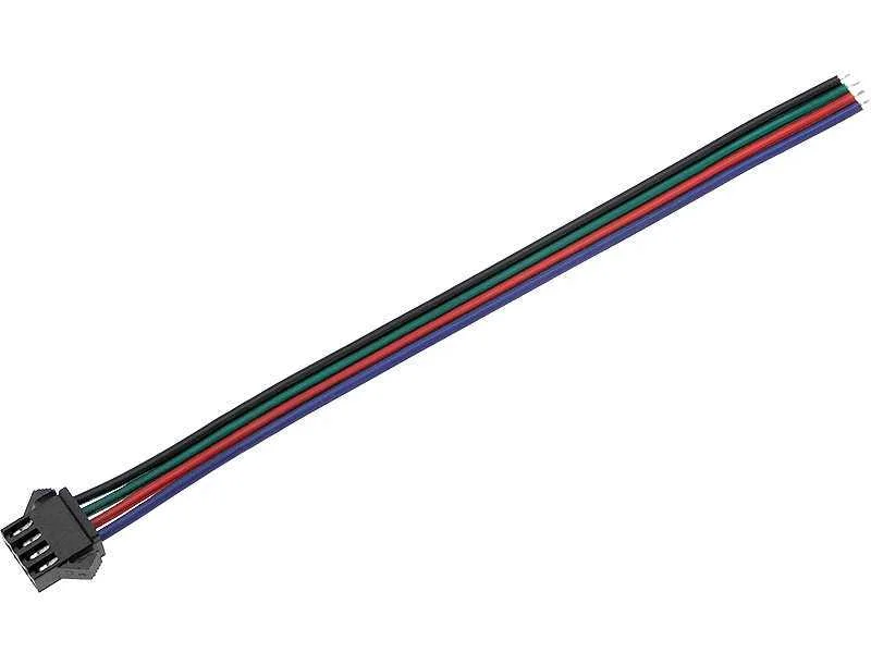 Conector para fita LED Conector RGB com cabo