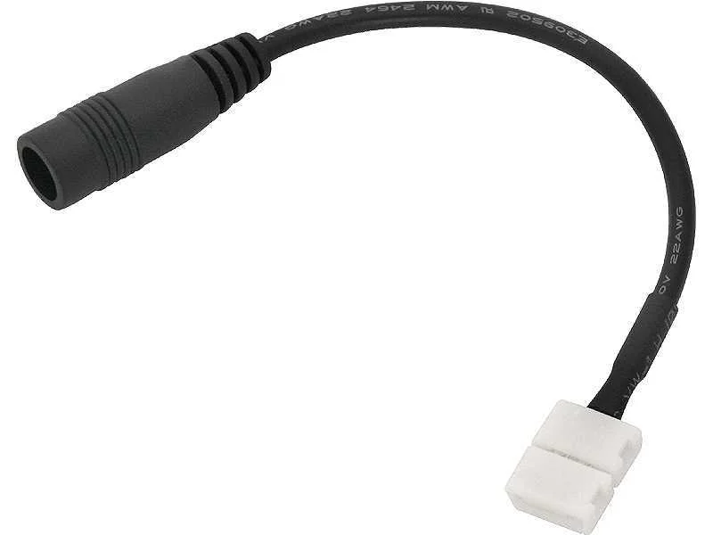Conector para Tasm LED conetor cabo de 8mm tomada.