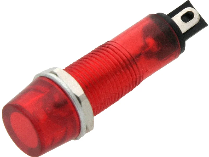 Luz Néon 9mm (Vermelha) 230v