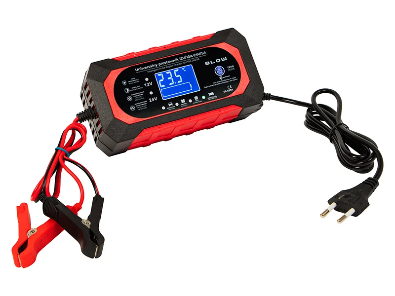 Retificador automático 12v/10a-24v/5a Sopro
