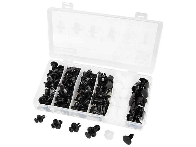 Clips para estofos de autom&oacute;veis 100pcs