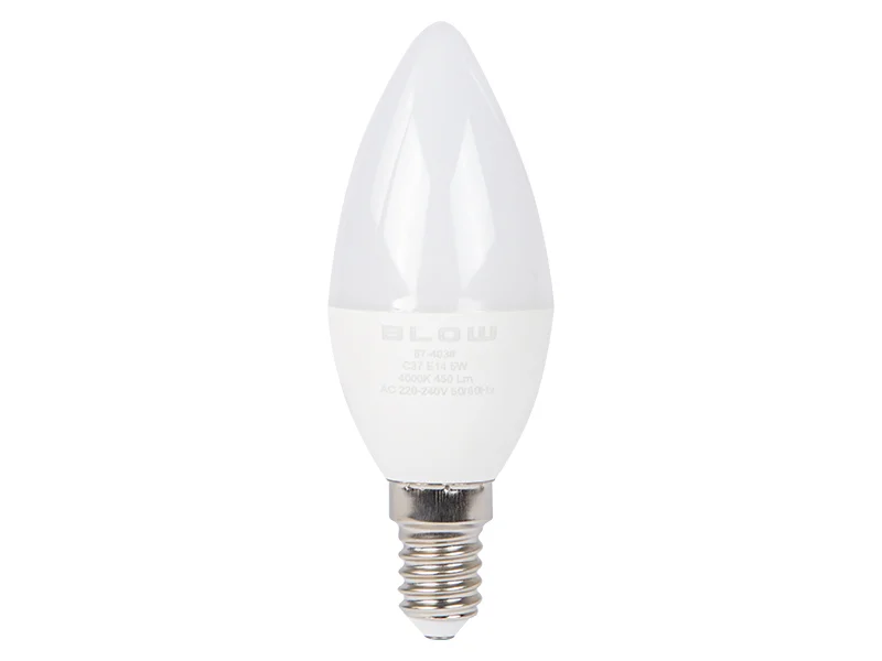 Lâmpada LED E14 C37 Eco 5w Branco Neutro