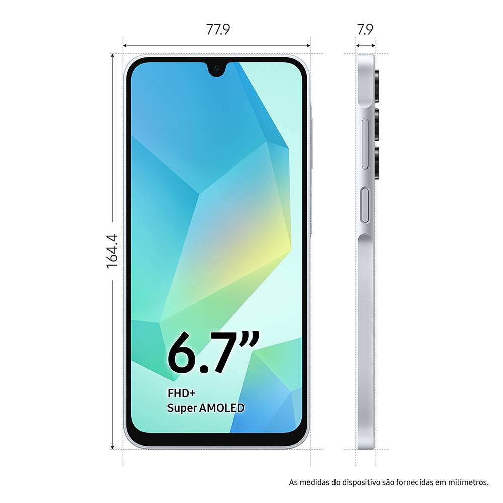 Smartphone Samsung Galaxy A16 5g 4/128gb Branco