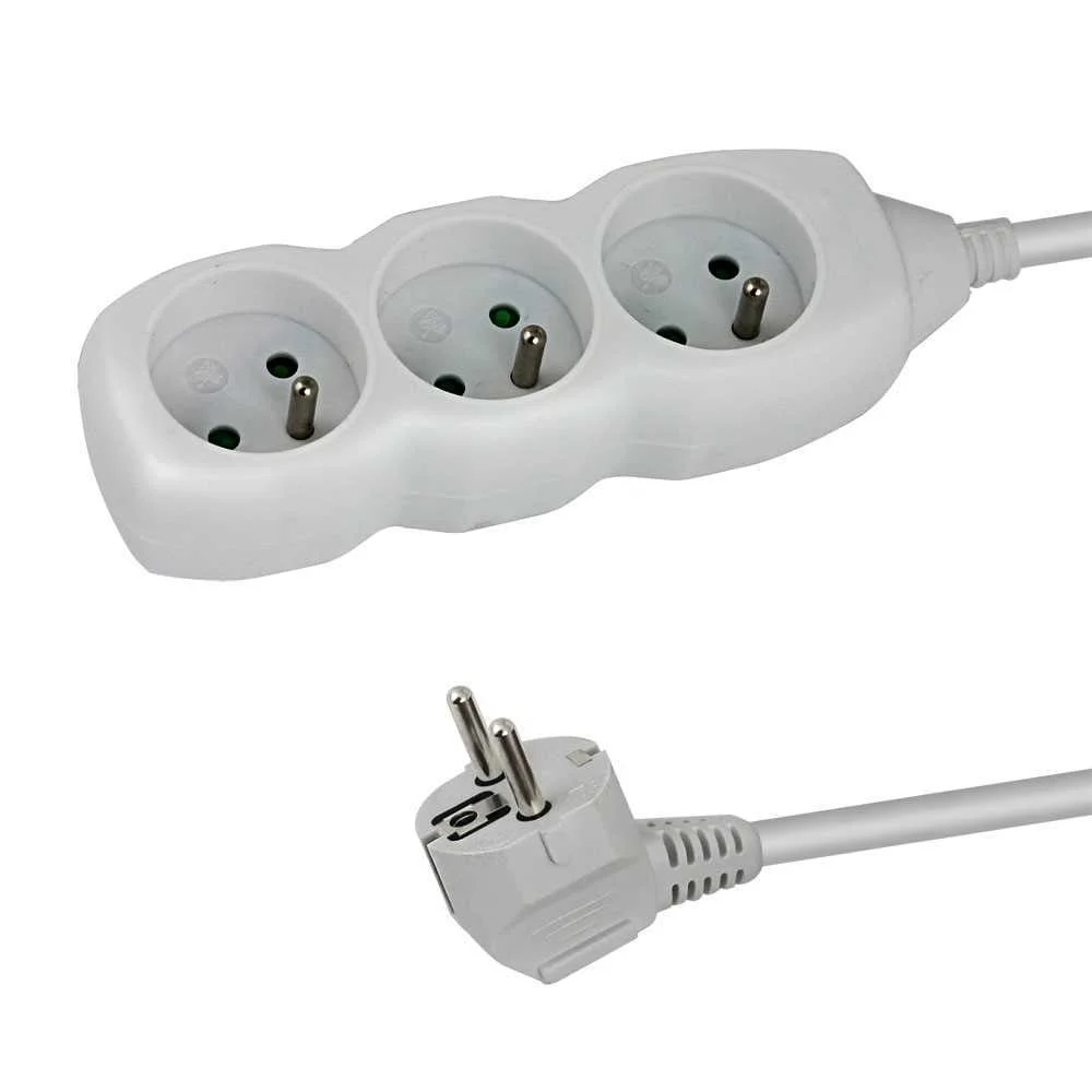 Extensão Elétrica 3 Tomadas1.5M