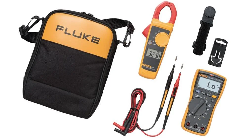 Multimetro Fluke117+Pinça Fluke323+C115+Tl175