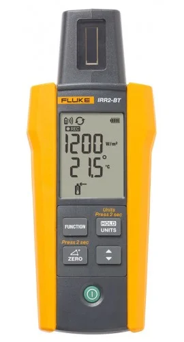 Medidor: Energia de Radiação Solar Prec.Med: ±(5% + 5 Cifras)