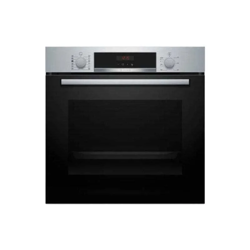 Forno de Encastre Serie 4 Hqa574es3 71l Preto/Prateado - Bosch