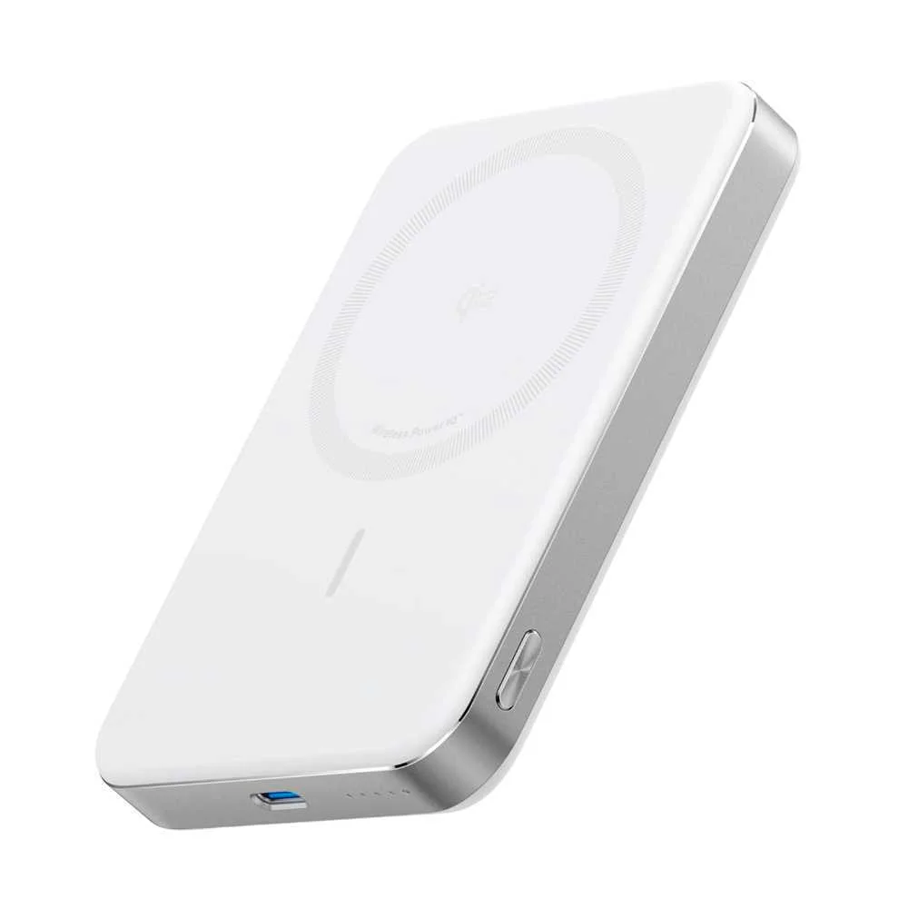 Anker Power Bank Maggo - Capacidad 10000mah  - Entrada 1x Usb-C  - Salidas Usb-C e Inalámbrica - Car