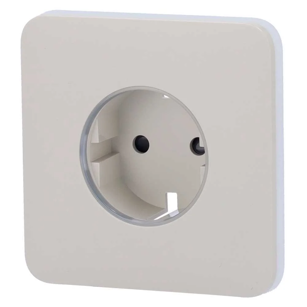 Prote&ccedil;&atilde;o Frontal para Ficha Inteligente Tipo F - Compat&iacute;vel com Aj-Outletcore-Smart - Indicador LED 