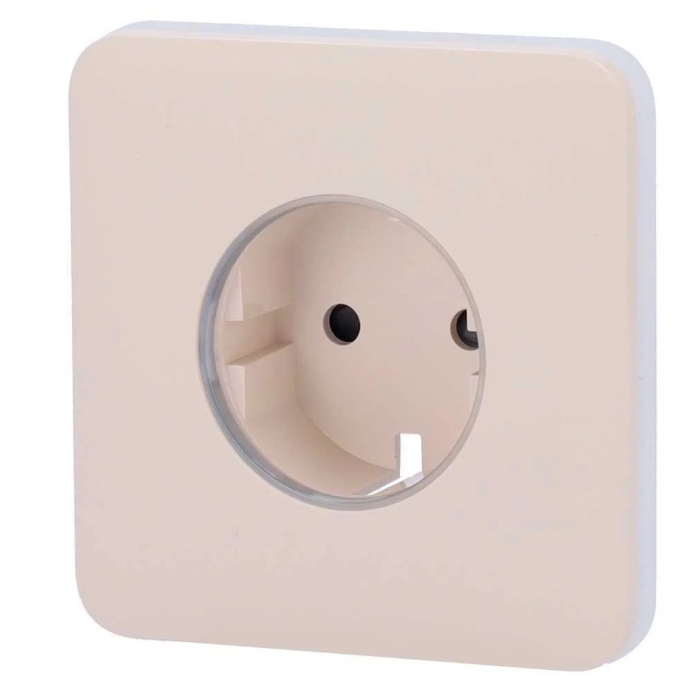 Prote&ccedil;&atilde;o Frontal para Ficha Inteligente Tipo F - Compat&iacute;vel com Aj-Outletcore-Smart - Indicador LED 