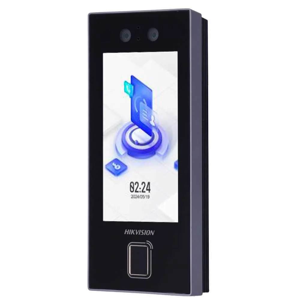 Acesso Poe e Controlo de Presença Ip65 - Facial, Impressão Digital, Mf-Card, Qr e Pin - 3.000 Utiliz