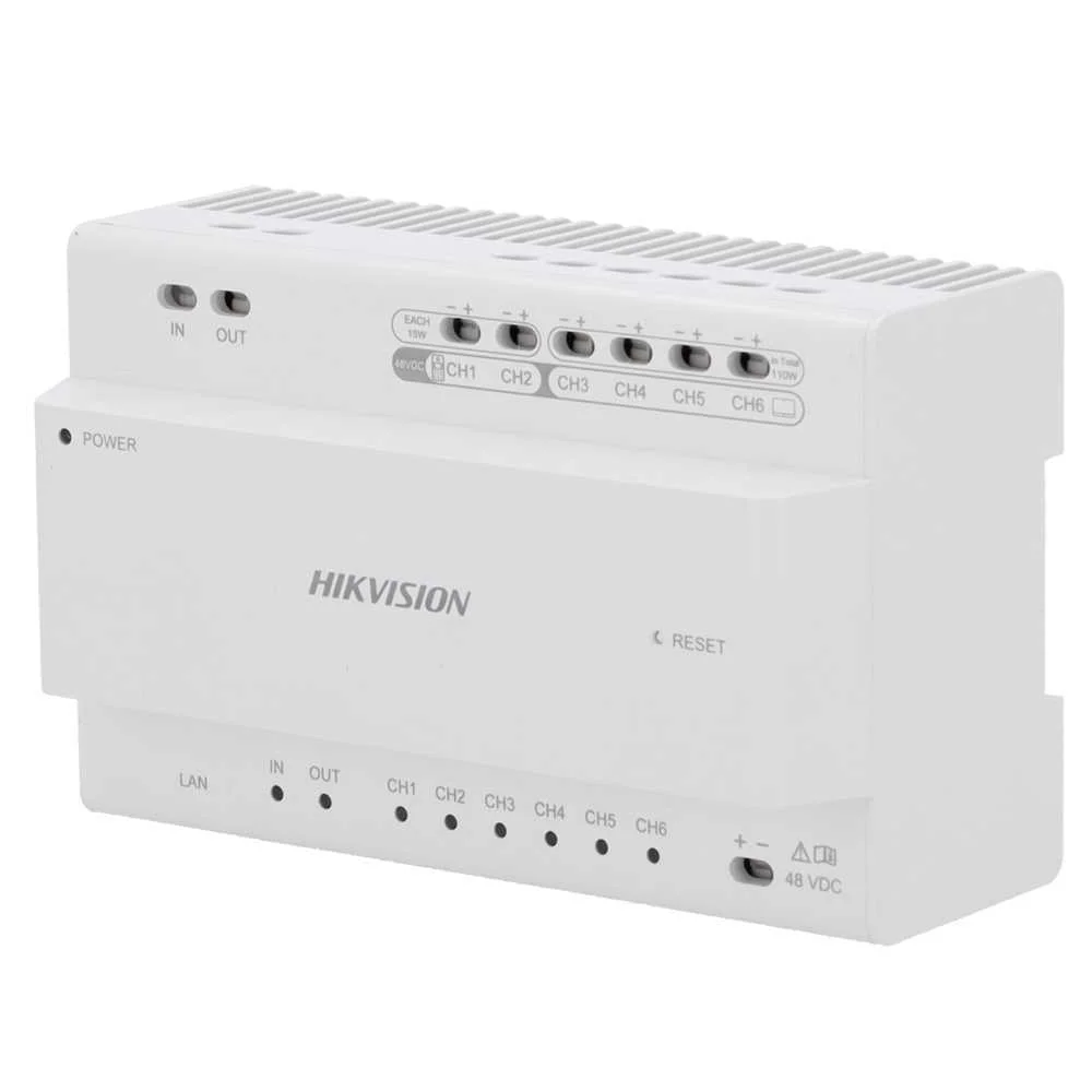 Distribuidor para Edif&iacute;cios - 2 Linhas Hd - 6 Grupos de 2 Fios Hd - Alimenta Dispositivos para 2 Fio