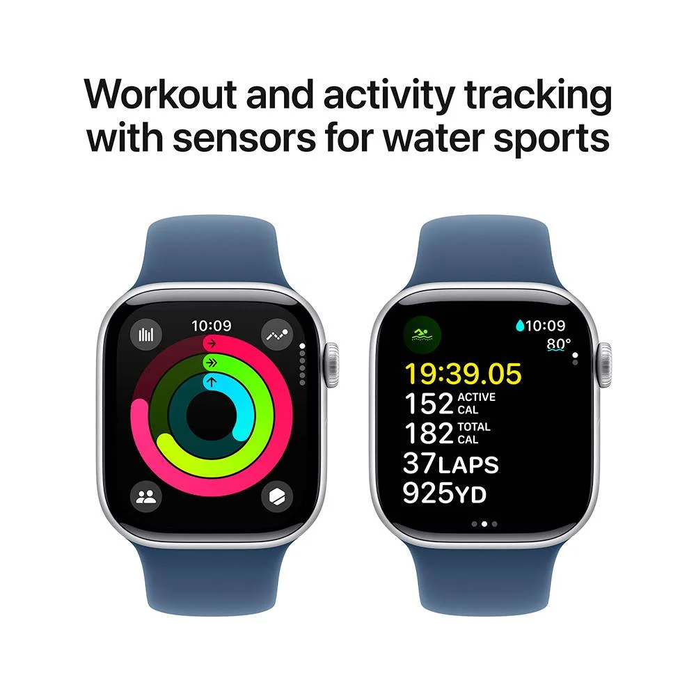 Apple Watch S10 GPS 42mm Alumínio Prateado c/ Brac