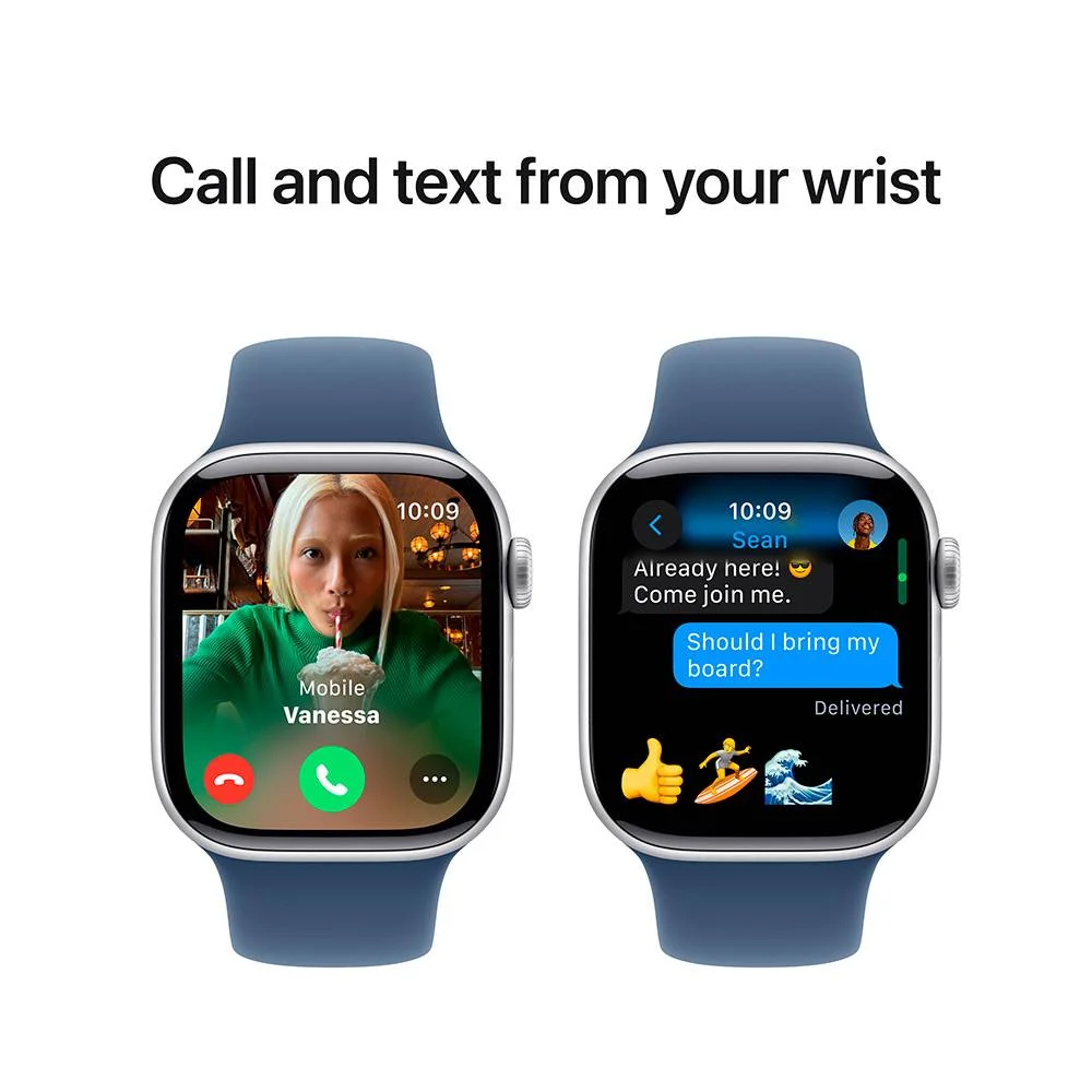 Apple Watch S10 GPS 42mm Alumínio Prateado c/ Brac