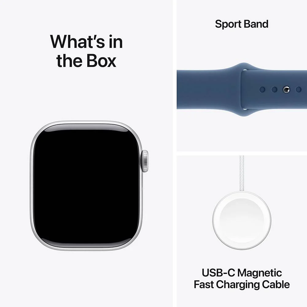 Apple Watch S10 GPS 42mm Alumínio Prateado c/ Brac