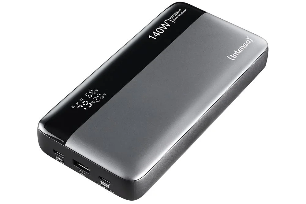 Intenso Power Bank He 25000 Mah Cinzento-Preto Usb