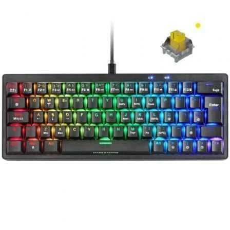 Teclado Gaming Mecánico Mars Gaming Mkminipro/ Sw.