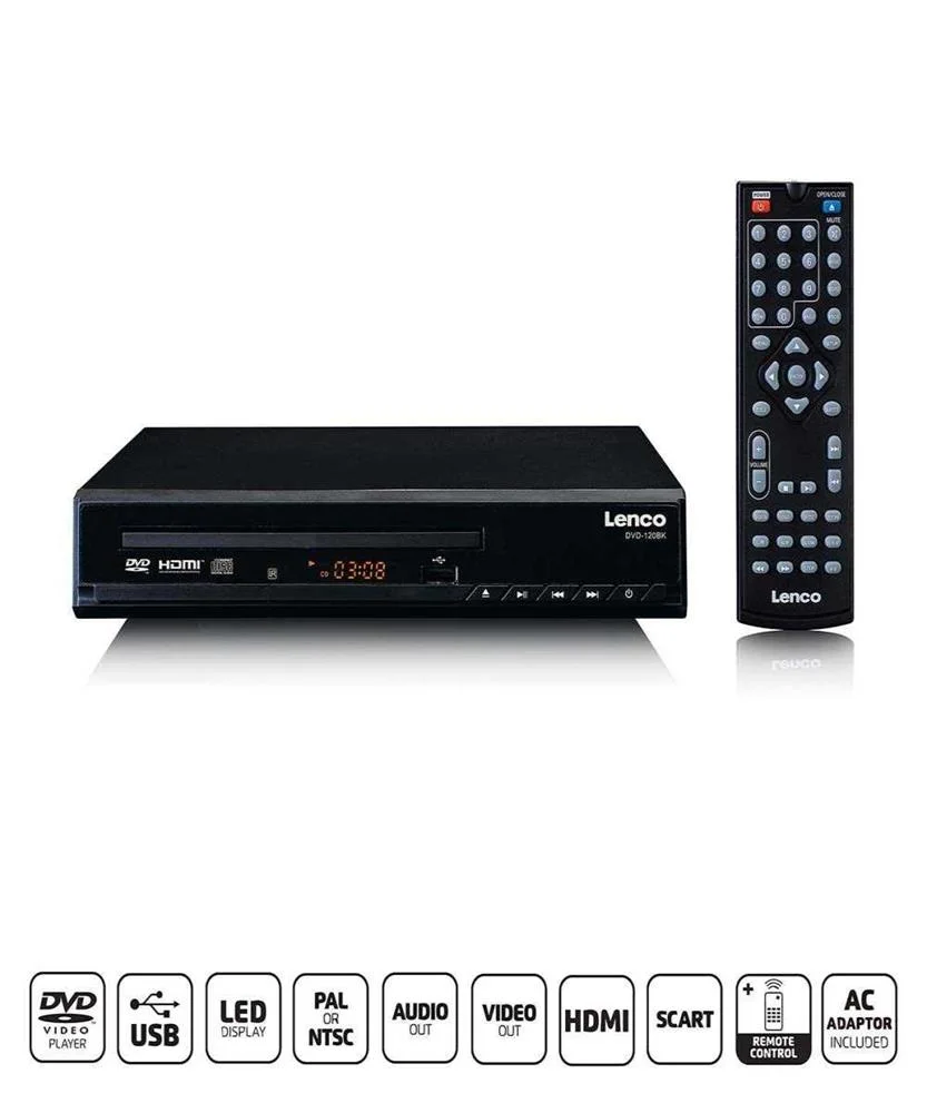 Leitor de Dvd com Hdmi e Controlo Remoto