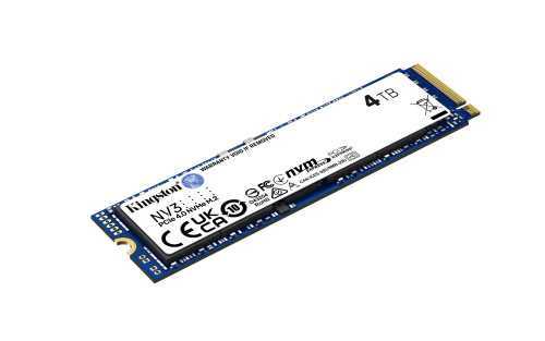 Ssd M.2 2280 Nv3 4tb 3d Nand Nvme Pcie Gen 4.0x4 - Kingston