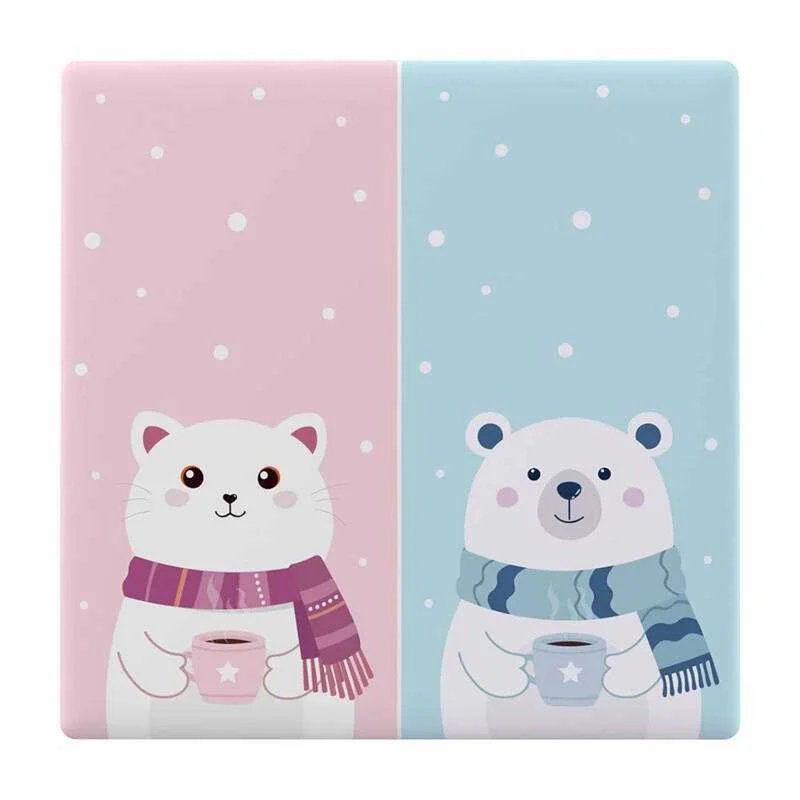 Decorative Cover / Cap For T5 Sonoff Cartoon 2c Touch Switch